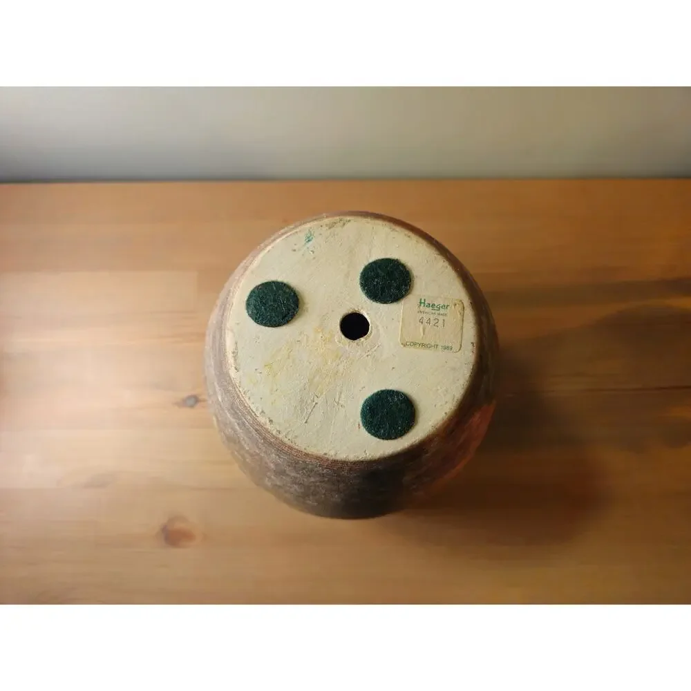 Heager Vintage Pottery Cave Painting Pictograph Vase
